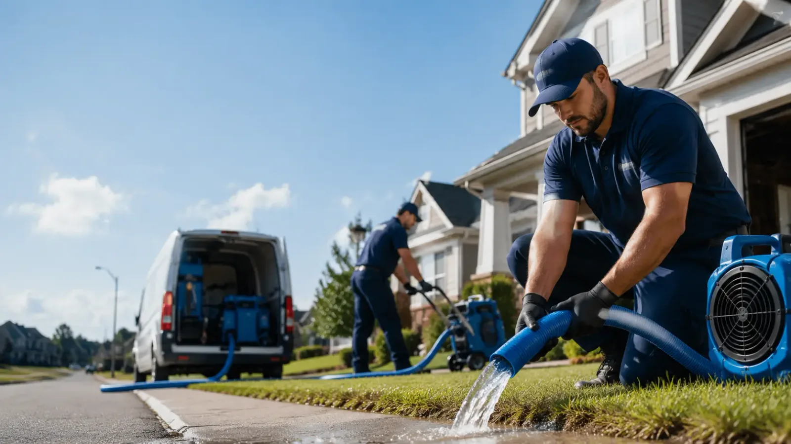 Flood Damage Restoration in Evart, MI
